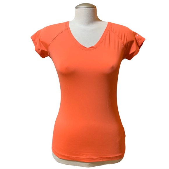 NWOT Columbia Omni-Wick Orange Active Top Size XS - Picture 7 of 9